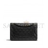 CHANEL MIDDLE CLASSIC HANDBAG A58601 Y01864 C3906 (25.5*15.5*6.cm)