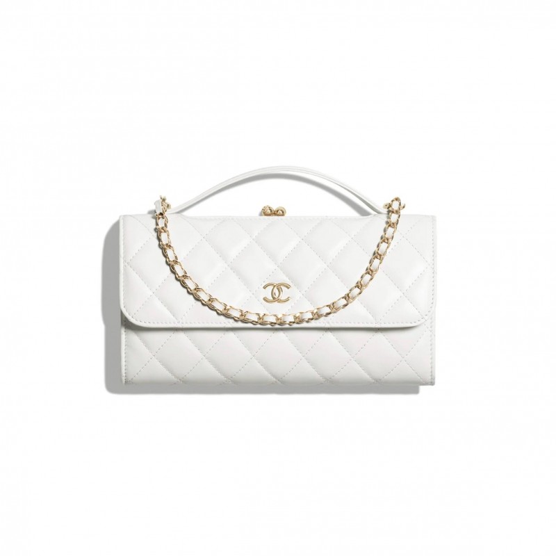 CHANEL FLAP PHONE HOLDER WITH CHAI AP2839 Y04059 10601 (12cm*22cm*5.5cm)