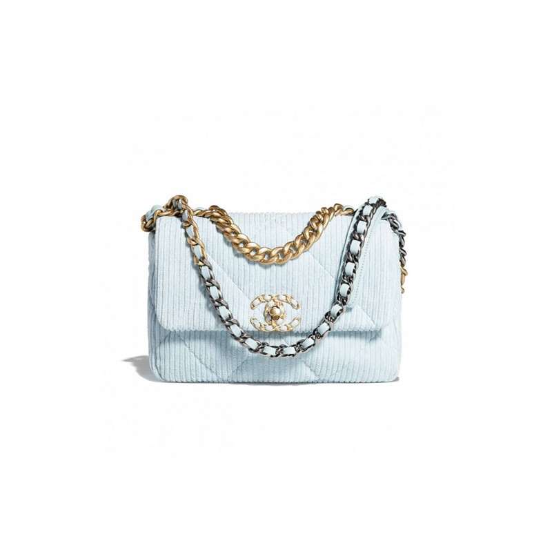 CHANEL CHANEL 19 HANDBAG GOLD HARDWARE AS1160 B08964 NJ582 (26*16*9cm) CHANEL CHANEL 19 HANDBAG GOLD HARDWARE AS1160 B08964 NJ582 (26*16*9cm)