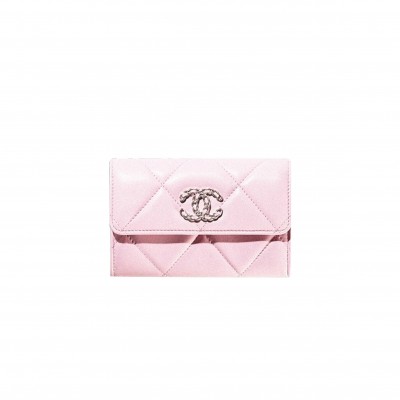 CHANEL 19 FLAP WALLET AP2700 B07327 NH622 （15*10.5*3.5cm）