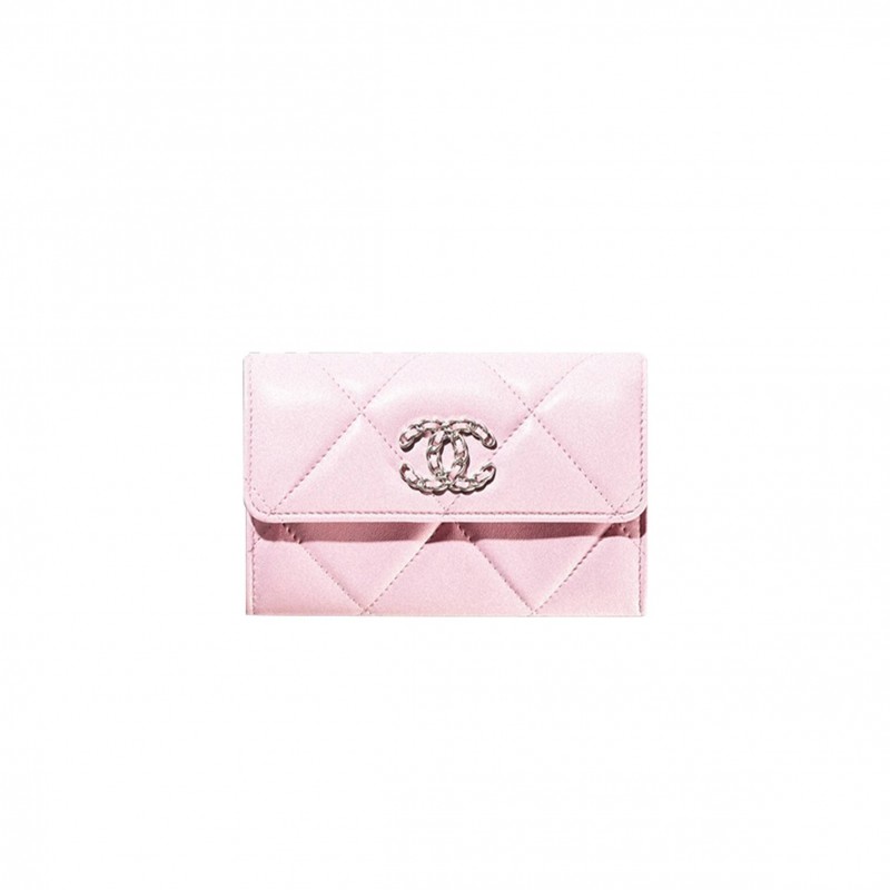 CHANEL 19 FLAP WALLET AP2700 B07327 NH622 (15*10.5*3.5cm) CHANEL 19 FLAP WALLET AP2700 B07327 NH622 (15*10.5*3.5cm)