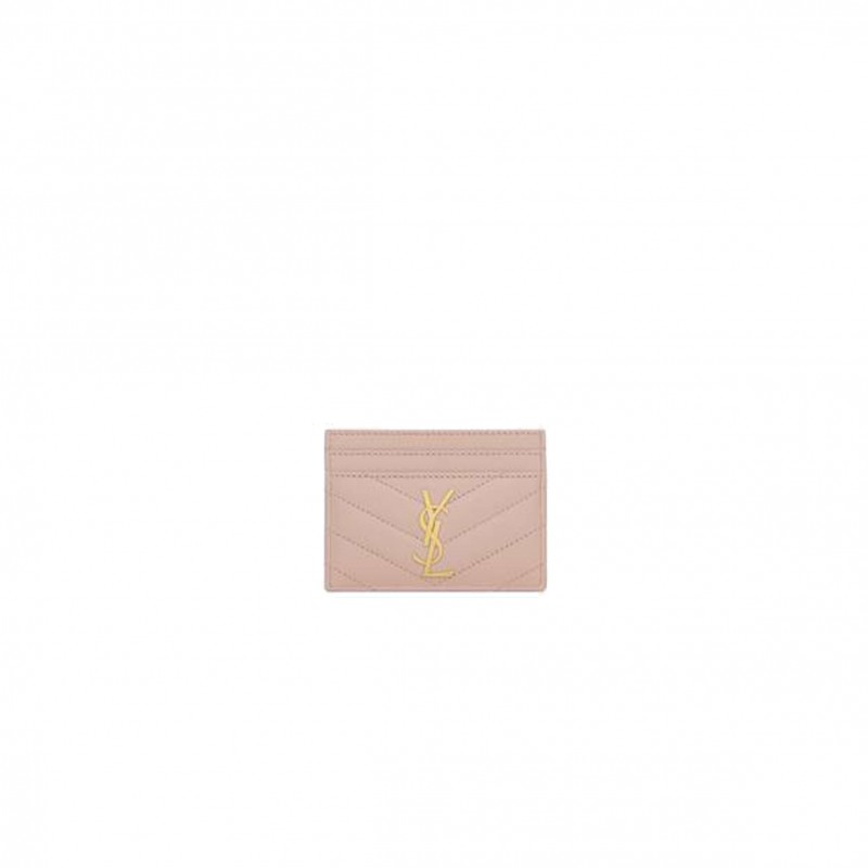 YSL CASSANDRE MATELASSÉ CARD CASE IN GRAIN DE POUDRE EMBOSSED LEATHER 423291BOW016920 (10.5*7.5*0.5cm)