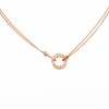 CARTIER  LOVE NECKLACE, 2 DIAMONDS B7224509