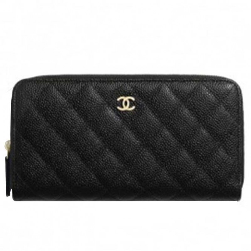 CHANEL CLASSIC LONG ZIPPED WALLET GOLD HARDWARE AP0242 Y01864 C3906 (19.5*10.5*2cm) CHANEL CLASSIC LONG ZIPPED WALLET GOLD HARDWARE AP0242 Y01864 C3906 (19.5*10.5*2cm)