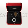 CARTIER  LOVE NECKLACE, DIAMOND-PAVED B7058000