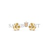 VAN CLEEF ARPELS FRIVOLE EARRINGS, MINI MODEL - YELLOW GOLD, DIAMOND  VCARP0J300