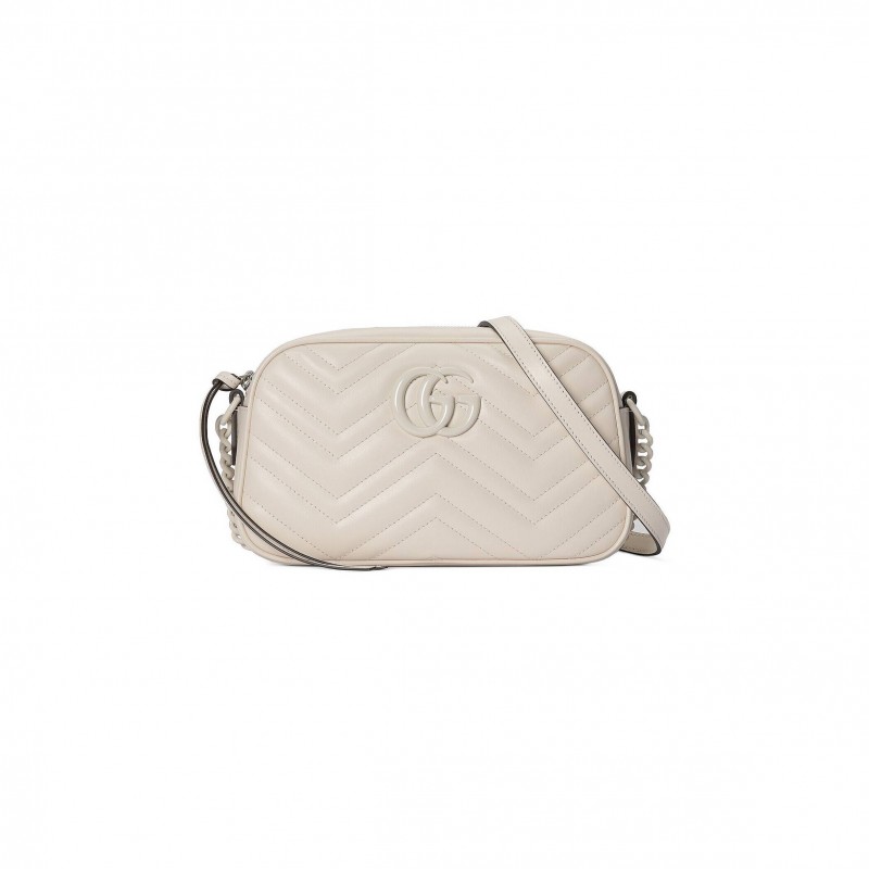 GUCCI GG MARMONT MATELASSÉ SHOULDER BAG  ‎447632  (24*13*7cm)