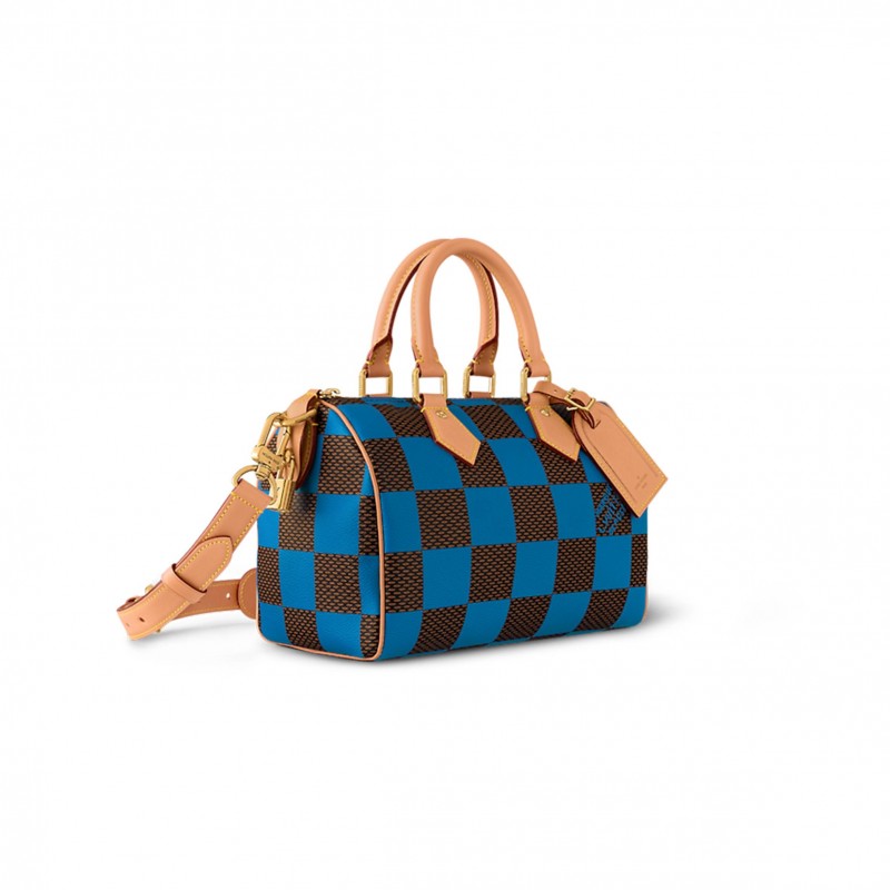 LOUIS VUITTON SPEEDY 25 BANDOULIÈRE DAMIER POP N40585 (25*15*15cm)