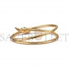 TIFFANY KNOT DOUBLE ROW HINGED BANGLE IN YELLOW GOLD 68887232