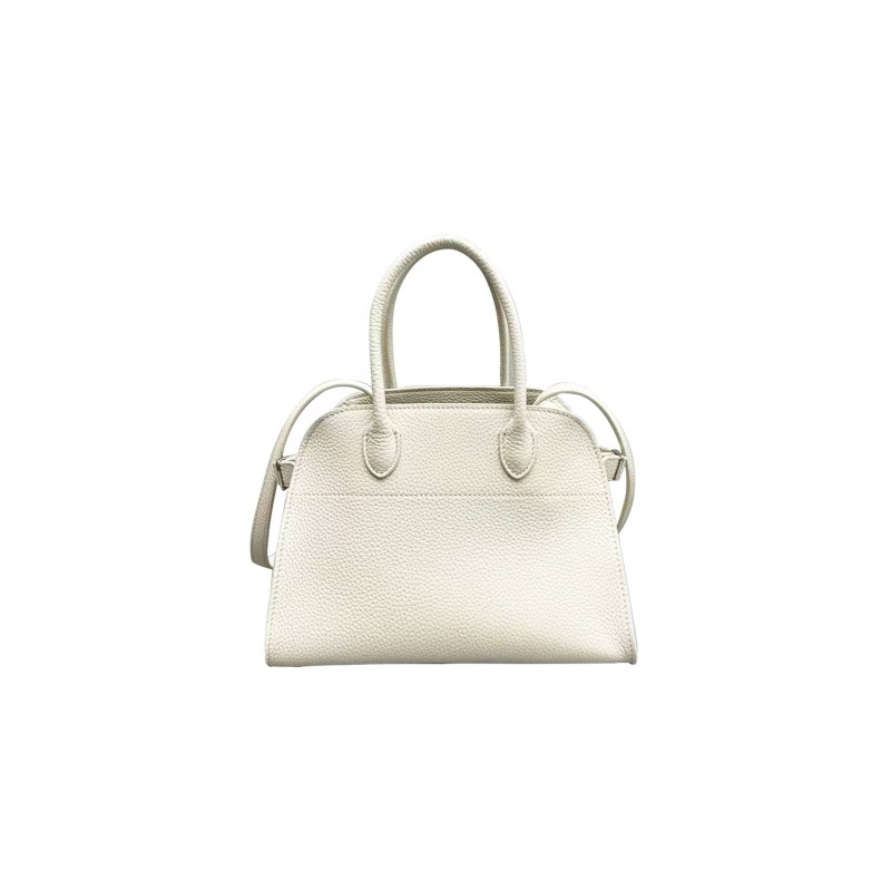 THE ROW SOFT MARGAUX 10 BAG IN LEATHER  (25*19*17.8cm)