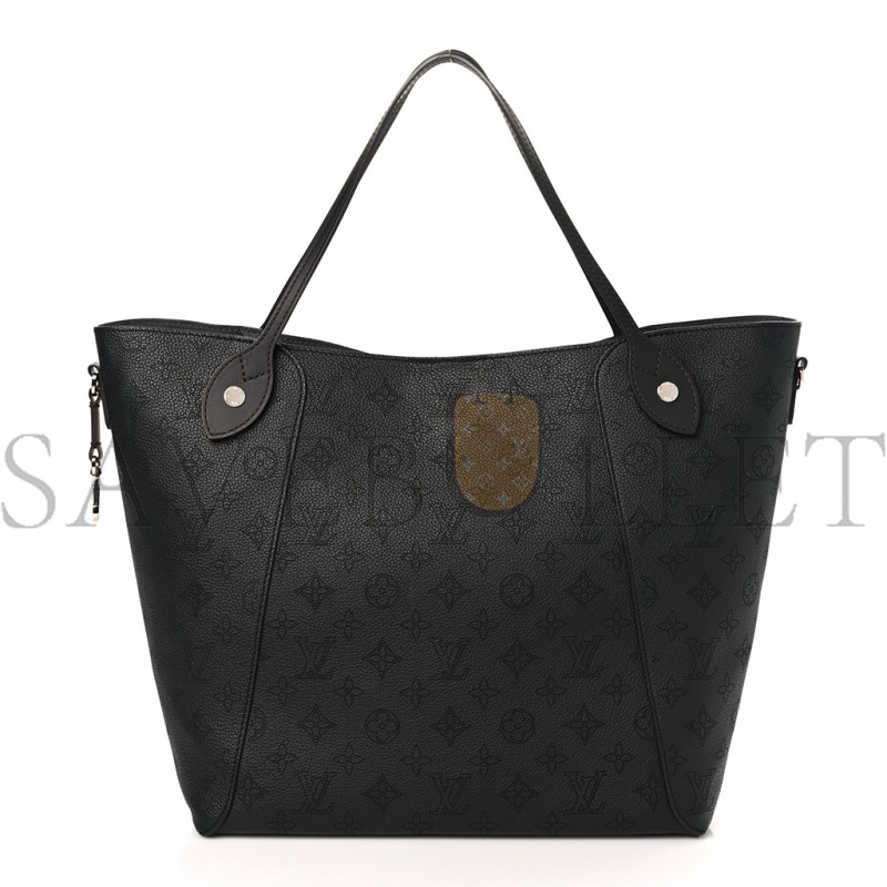 LOUIS VUITTON MAHINA HINA MM BLACK M53140 (46*29*17cm)