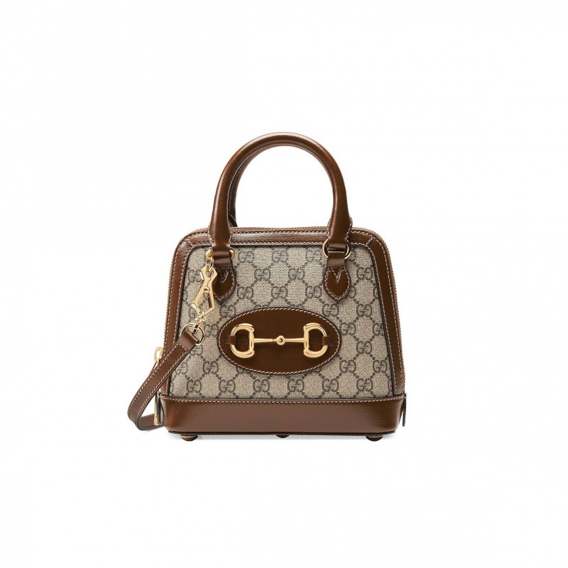 GUCCI HORSEBIT 1955 MINI TOP HANDLE BAG (20*19.5*7.5cm)