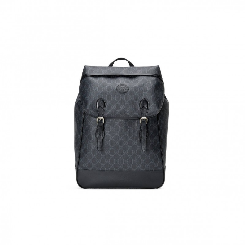 GUCCI MEDIUM BACKPACK WITH INTERLOCKING G 696013  (43*26*18cm)