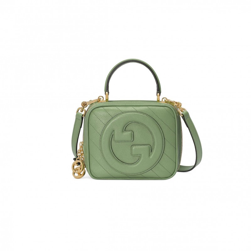 GUCCI BLONDIE TOP HANDLE BAG  744434 (17*15*9cm)