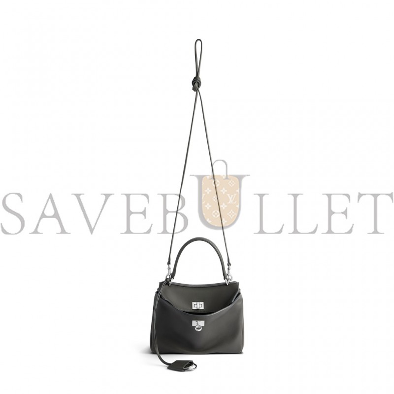 BALENCIAGA RODEO MINI TOTE SILVER HARDWARE (22.8*9.9*8.3cm) BALENCIAGA RODEO MINI TOTE SILVER HARDWARE (22.8*9.9*8.3cm)
