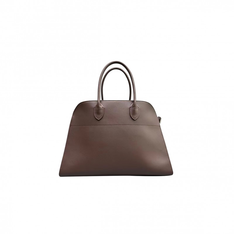 THE ROW MARGAUX 15 LEATHER HANDBAG (38.5*30*16cm) 