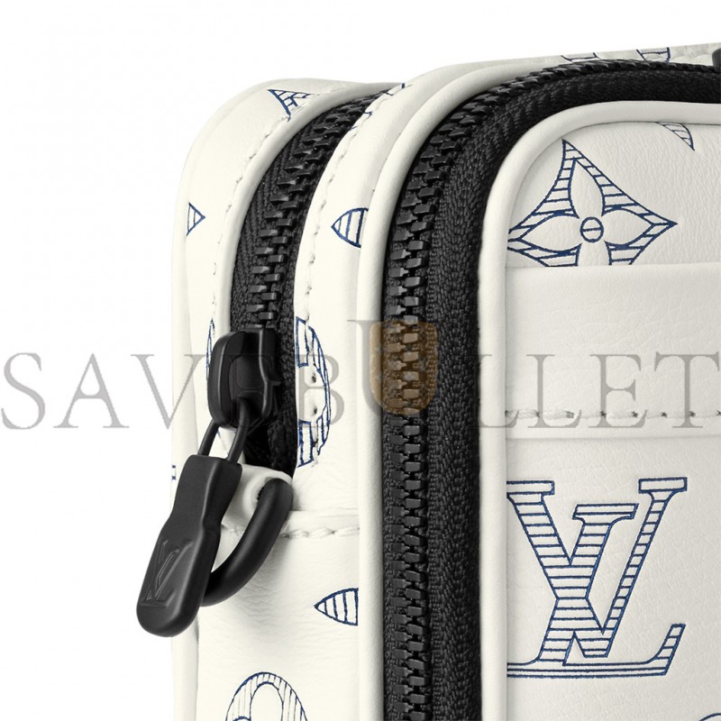 LOUIS VUITTON ALPHA WEARABLE WALLET M83383 (19*12*7cm)