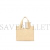 LOEWE SMALL FONT TOTE IN RAFFIA A685B59X03 (24*19.5*11cm)