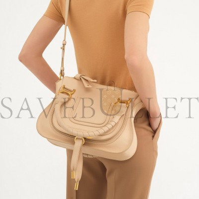 CHLOÉ SMALL MARCIE BAG IN GRAINED LEATHER CHC22AS628I316J5  (30*23*9cm)