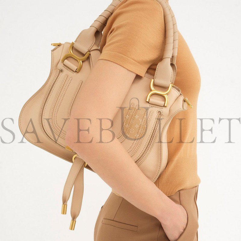 CHLOÉ SMALL MARCIE BAG IN GRAINED LEATHER CHC22AS628I316J5  (30*23*9cm)