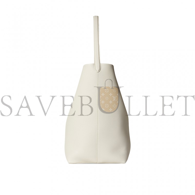 THE ROWLARGE NS PARK TOTE BAG IN LEATHER IVORY W1273L129IVPD (43*38*20cm)