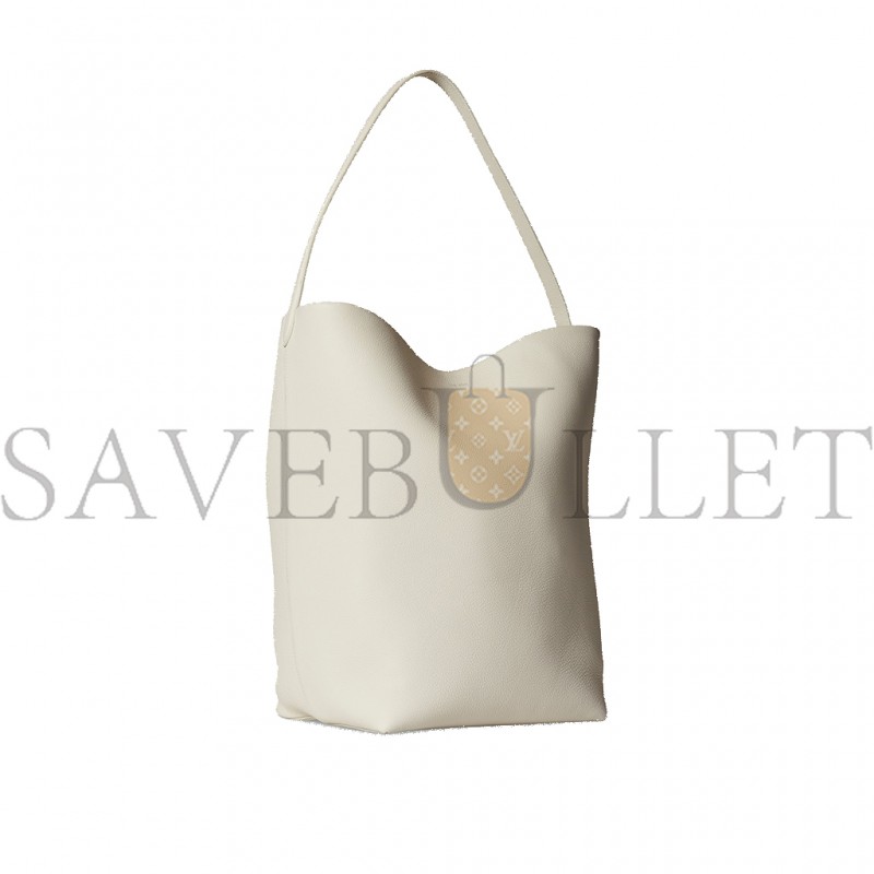 THE ROWLARGE NS PARK TOTE BAG IN LEATHER IVORY W1273L129IVPD (43*38*20cm)