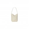 THE ROW MEDIUM NS PARK TOTE BAG IN LEATHER IVORY W1313L129IVPD (33*28*15cm)