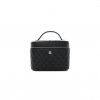 CHANEL CAVIAR QUILTED LARGE VANITY POUCH BLACK (20*15*13cm)