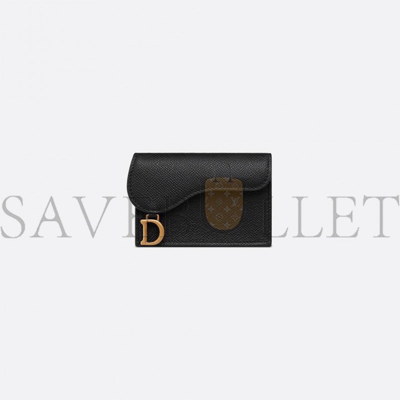 DIOR SADDLE BLOOM CARD HOLDER S5611CBAA_M900 (10.5*7.5*2.5cm)