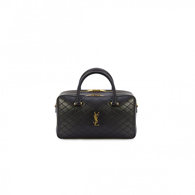 YSL SAINT LAURENT LYIA DUFFLE BAG 7667851EL071000 (31*16*13)