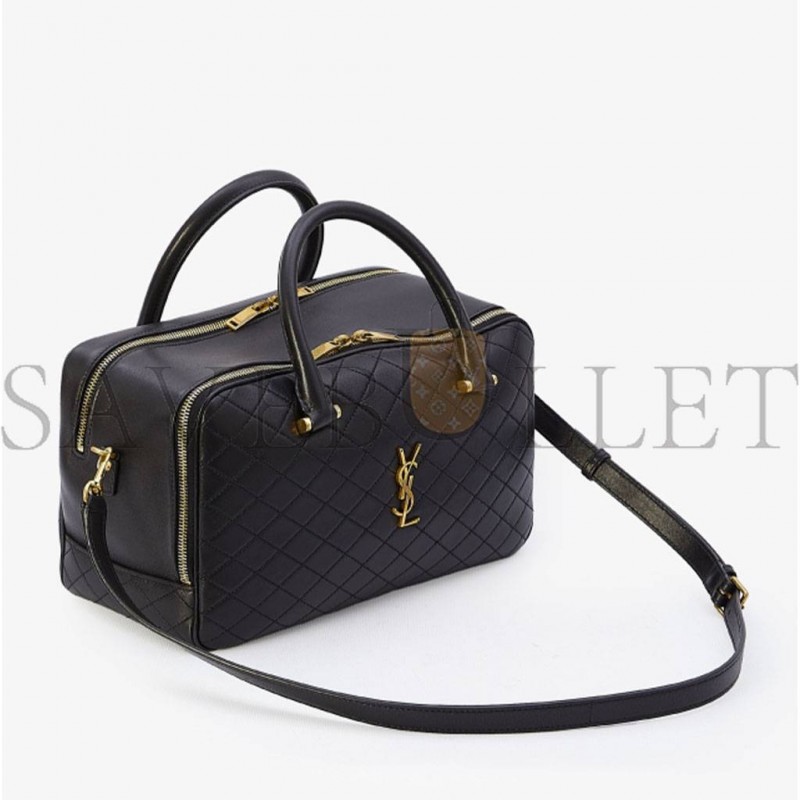 YSL SAINT LAURENT LYIA DUFFLE BAG 7667851EL071000 (31*16*13)