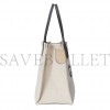 GUCCI PRINT TOTE BAG NEW BEIGE CANVAS BLACK 772176 (41*19*18cm)