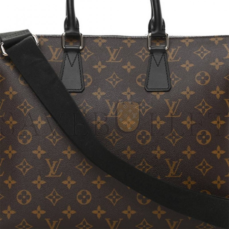 LOUIS VUITTON MONOGRAM MACASSAR PORTE-DOCUMENTS JOUR M40868 (37*28*6cm)