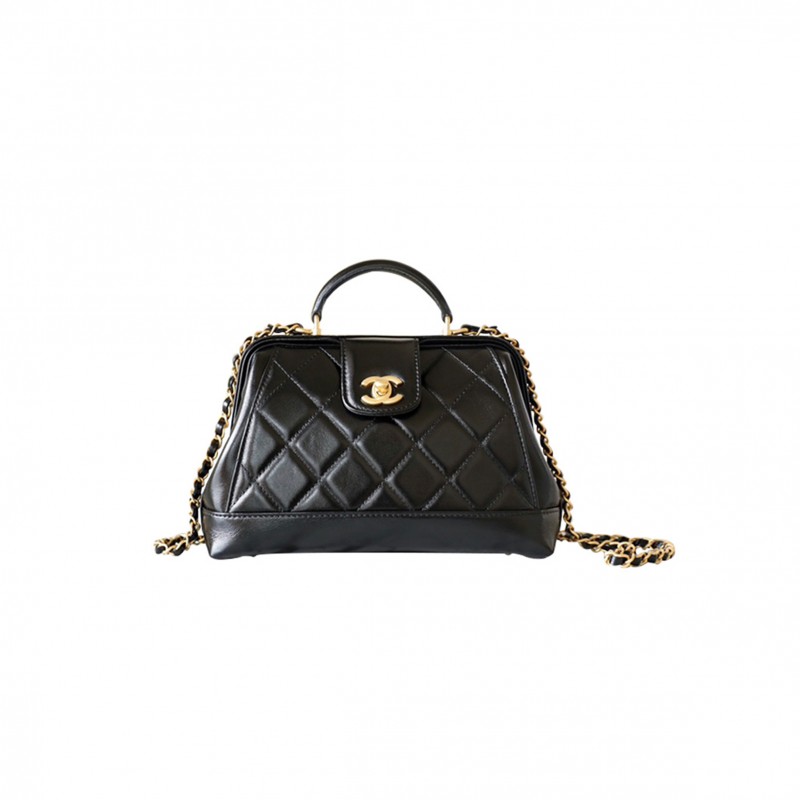 CHANEL MASTER LARGE BAG WITH TOP HANDLE AS4959 (23.5*16*8cm)