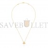 VAN CLEEF ARPELS FRIVOLE PENDANT, MINI MODEL - YELLOW GOLD, DIAMOND  VCARP24000