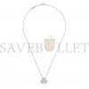 VAN CLEEF ARPELS FRIVOLE PENDANT, SMALL MODEL - WHITE GOLD, DIAMOND  VCARD31800