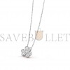 VAN CLEEF ARPELS FRIVOLE PENDANT, SMALL MODEL - WHITE GOLD, DIAMOND  VCARD31800