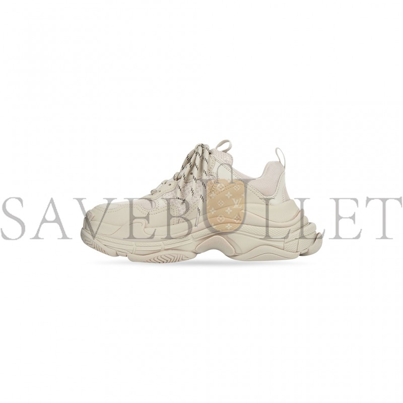 BALENCIAGA WOMEN'S TRIPLE S SNEAKER IN BEIGE 524039W2FW19700