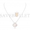 VAN CLEEF ARPELS MAGIC ALHAMBRA PENDANT - WHITE GOLD, MOTHER-OF-PEARL  VCARN32200