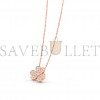 VAN CLEEF ARPELS FRIVOLE PENDANT, SMALL MODEL - ROSE GOLD, DIAMOND  VCARP7RL00