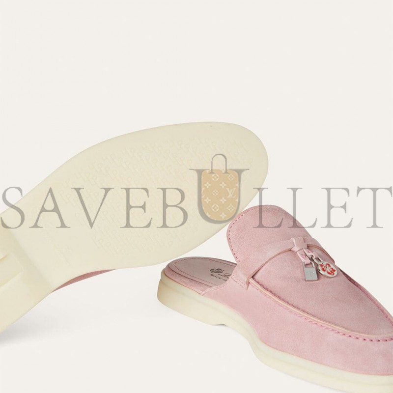 LORO PIANA BABOUCHE CHARMS WALK MOCASSIN SLIPPER FAO2626