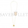 VAN CLEEF ARPELS FRIVOLE CLIP PENDANT, VERY LARGE MODEL - YELLOW GOLD, DIAMOND  VCARP2DW00