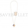 VAN CLEEF ARPELS ZODIAQUE LONG NECKLACE PISCIUM (PISCES) - ROSE GOLD, SODALITE  VCARP9RG00