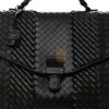 BOTTEGA VENETA INTRECCIATO VN BRIEFCASE BLACK (38*30*10cm)