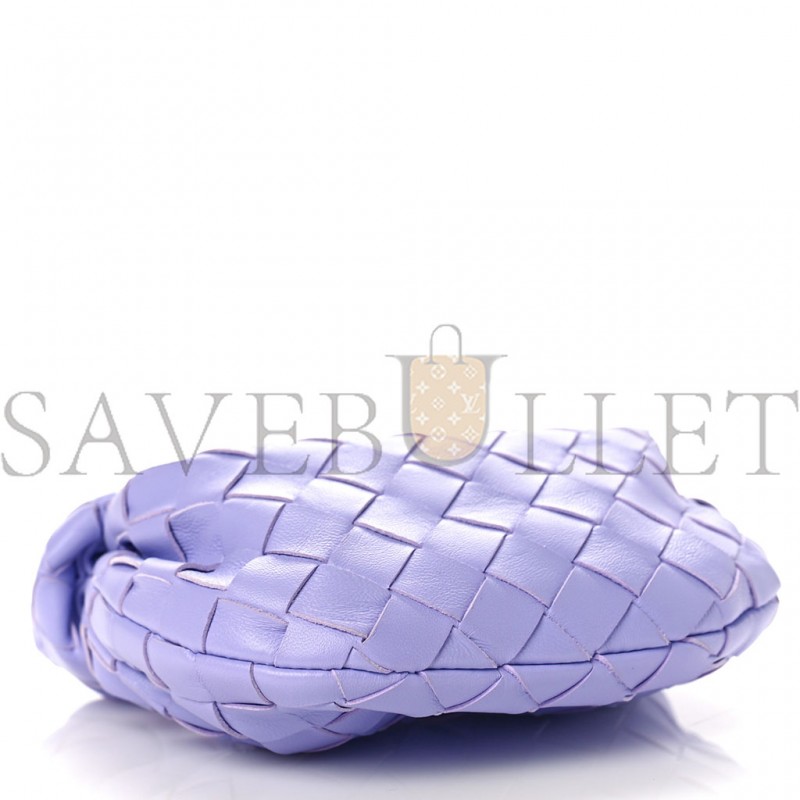 BOTTEGA VENETA NAPPA INTRECCIATO CANDY JODIE WISTERIA (18*12*8cm)