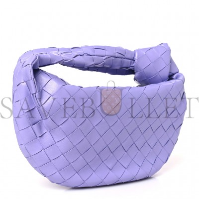 BOTTEGA VENETA NAPPA INTRECCIATO MINI JODIE WISTERIA (25*15*8cm) BOTTEGA VENETA NAPPA INTRECCIATO MINI JODIE WISTERIA (25*15*8cm)