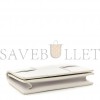 BOTTEGA VENETA NAPPA MAXI INTRECCIATO CARD HOLDER WALLET WHITE (12*8*3cm)