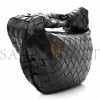 BOTTEGA VENETA NAPPA INTRECCIATO MINI JODIE BLACK (21*14*3cm)