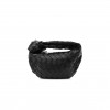 BOTTEGA VENETA NAPPA INTRECCIATO MINI JODIE BLACK (21*14*3cm)