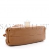 BOTTEGA VENETA BUTTER CALFSKIN THE MINI POUCH CAMEL (22*11*6cm)